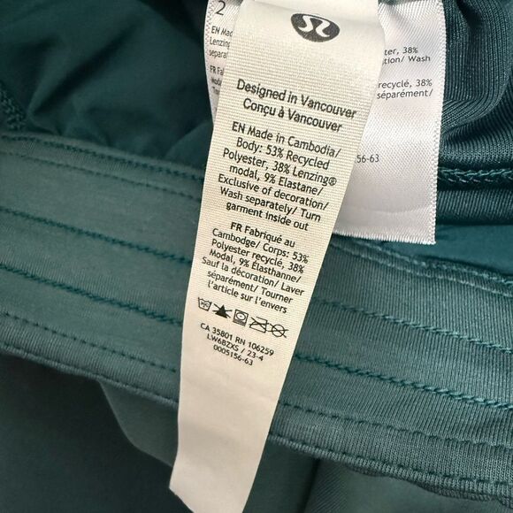 Lululemon Softstreme High-Rise Straight-Leg Cropped Pant
Dark Forest - Picture 9 of 16